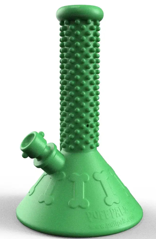 Puff Palz Pet Toys - The Beaker Buddy - Green