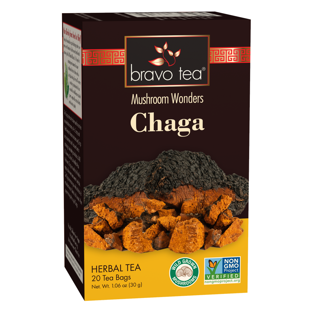 Bravo Tea - Chaga Mushroom Herbal Tea