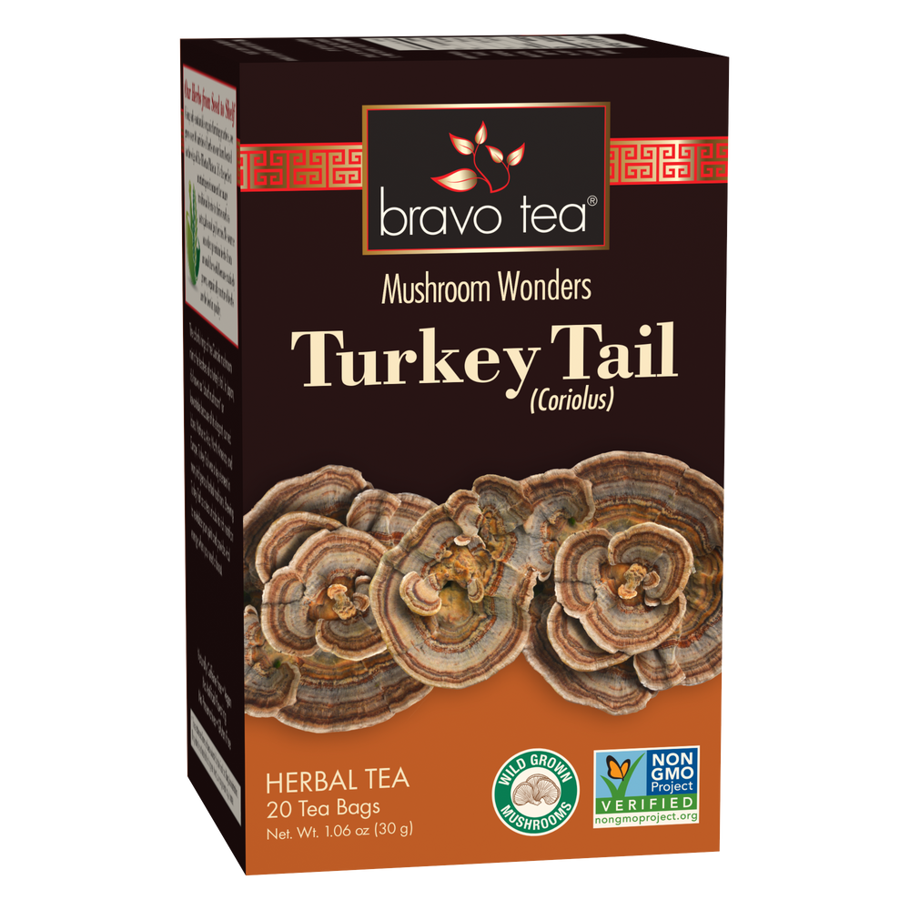 Bravo Tea - Turkey Tail Mushroom Herbal Tea