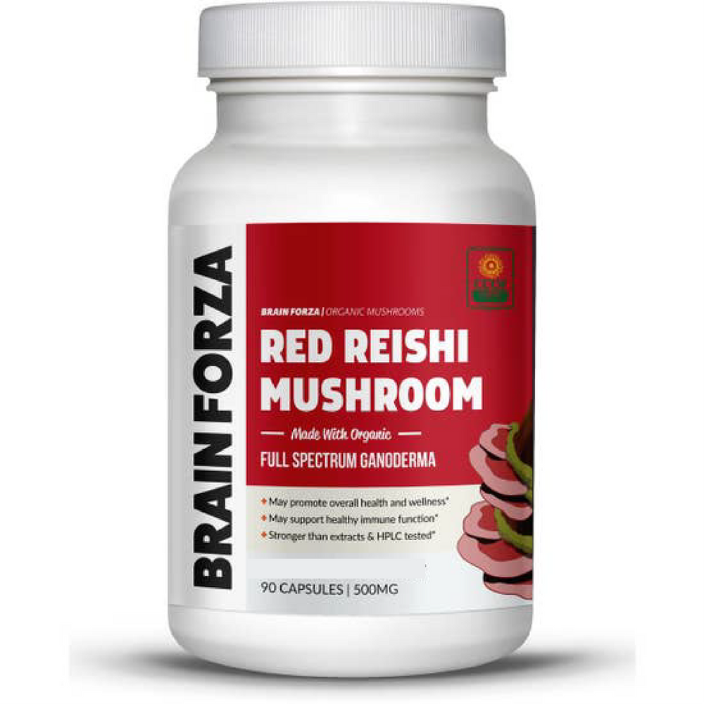 Brain Forza - Organic Red Reishi Mushroom Extract